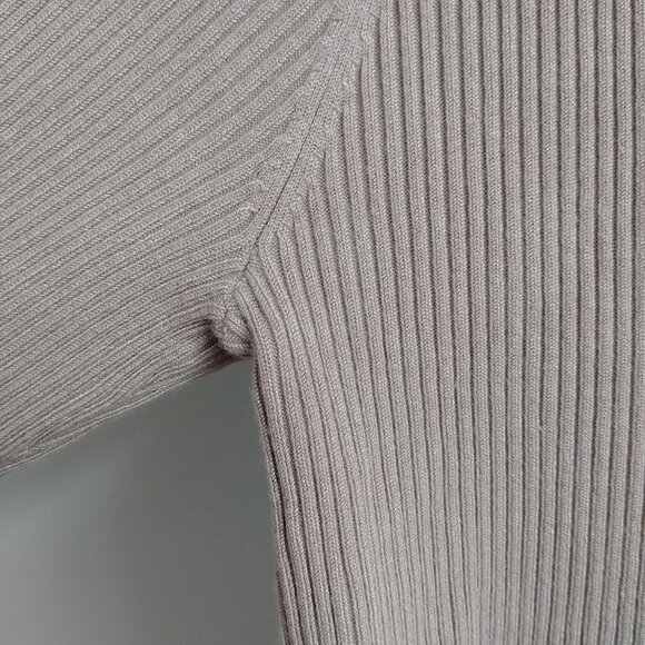 Old Navy soft little ribbed cardigan sweater top camel brown stretch XS - Picture 3 of 15